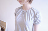 ドットスナップパフTシャツ (3color)