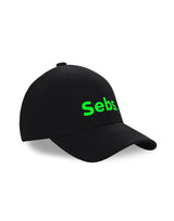 Sebs. BLACK NEON GREEN