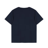 Alphabet Corca Tee Navy