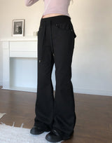 Vine Shibori Back Pocket Bootcut Pants