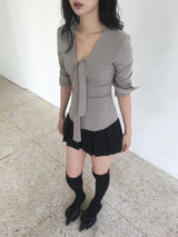 タイスナップブラウス