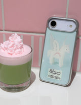 【MADE】エンジェル ポニー エポキシ シルバー バンパー ケース