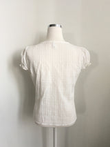 Walnut tie blouse