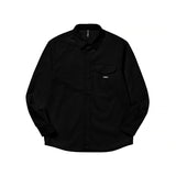 CORDUROY SHIRT black