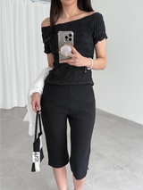 wave wrinkle top (3color)