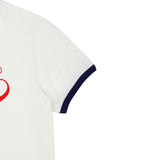 Good vibe only ringer tee_WHITE