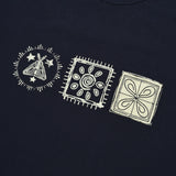 (w) スタンプクロップTシャツ / Navy