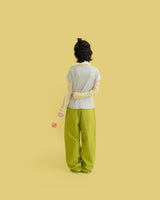 ミルクパンチングカーディガン (ミント)