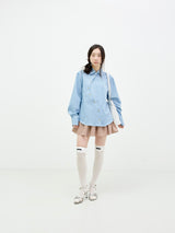Plena Semi Mini Skirt Farmer Red Check