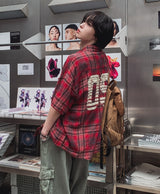 Ete 09 Vintage Pocket Check Short Sleeve Shirt