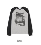 Vision Color Matching Raglan Long Sleeve