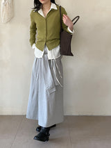 PB Open Collar Cardigan T-shirt