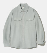 Paper Bio Two-Pocket Wasing Shirt S142 Ash gray