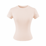 ベーシックラウンドリブTシャツ