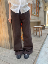 Cittard Wide Cotton Pants