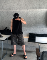 カイパーハーフバミューダナイロンカーゴショーツ