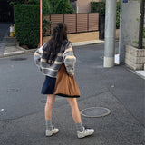 [MADE] ALMOND ETHNIC CORDUROY SKIRT