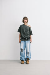 89 リヴェットTシャツ (khaki)