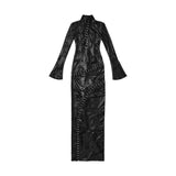 Raven Hook Maxi Dress