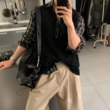  First Overfit V-Neck Knit Vest