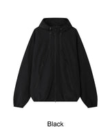 Tail multi-zipper windbreaker