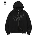 R ドットウィングオーバーフィット2ウェイジップアップ (2color)