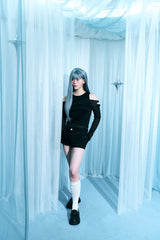 See-through layered T-shirt set