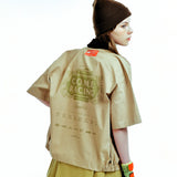 [UNISEX] C.O.M.E メカニックショートスリーブワークジャケット（）