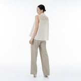 Soil stripe pants (beige)