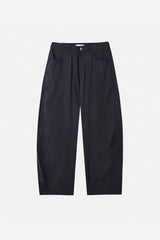Brit light curved wide pants