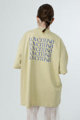 マルチプリンティングTシャツライズ_MUSTARD