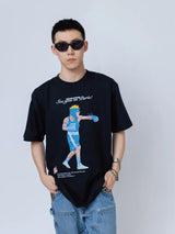 "シーユーインパリス" ボクシング 03 ストレートパンチTシャツ