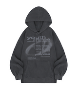 ユースアーカイブシンボルオーバーフィットフーディ - 4COLOR