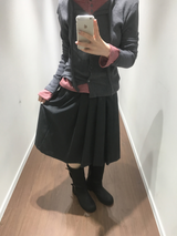 YWD PLEATS SKIRT (2color)