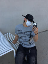 オーサム レタリング ショートスリーブTシャツ 4C