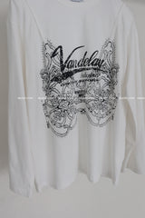 レース ビスチェプリントTシャツ