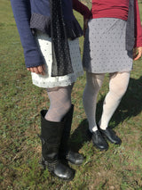 Argyle Peach Tights (3color)