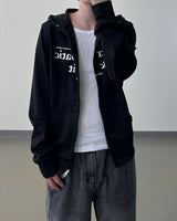 Acro Slim Jersey Zip-Up Hoodie