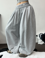 ダウンピンタックバルーンコットンソフティーロングパンツ 🩶🤎🖤3COLOR