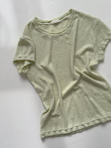 Herringbone Wrinkle Short Sleeve T-shirt