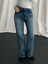 Summersell Washed Bootcut Jeans