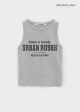 [MADE] Noria Lettering Sleeveless Top