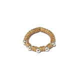 [CCNMADE] PARAFFIN 5 Silver Ring (Beige)