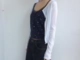 Dawn Star button sleeveless
