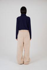 COLOR POP TURTLENECK T-SHIRTS - BLUE
