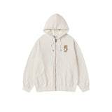 26SS STAND 2D AC BEAR HOODIE ZIP UP