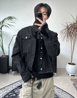LPバックスラッシュデニムジャケット