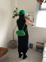 chunky backpack (green)