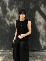 Jin Rivet Pocket Sleeveless (Overfit)