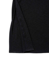 Layered Long Sleeve Dress _ BLACK